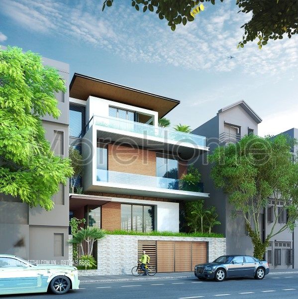 Thiết kế kiến trúc biệt thự Cao Bằng hiện đại